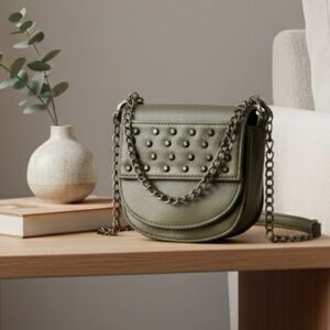 Poverty Flats by Rian  Grey Crossbody bag